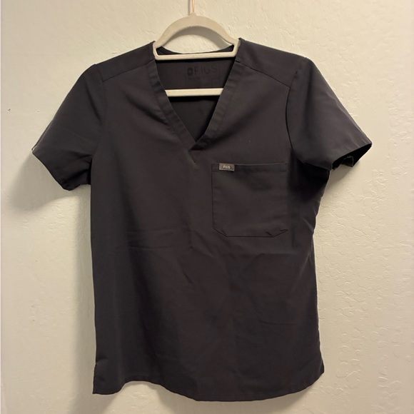 Figs Other - FIGS Catarina One-Pocket scrub top in Gray